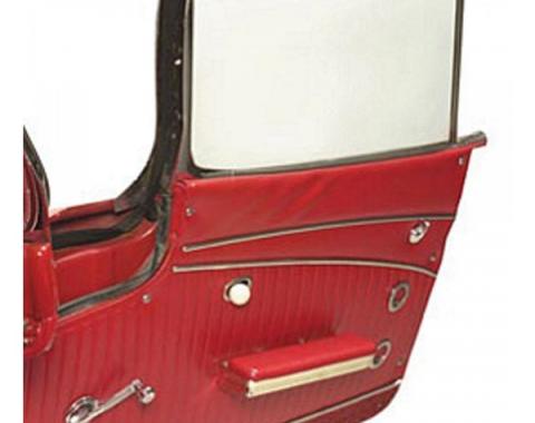 Corvette Door Glass, Non Date-Coded, 1956-1962