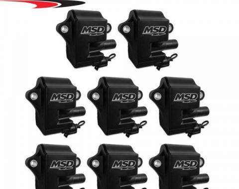 Black Pro Power LS1/LS6 Coils, 8-Pack | MSD 828583 - 1997-04