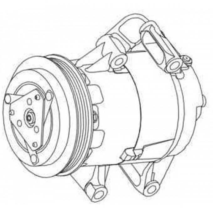 Corvette Air Conditioning Compressor, Z06, 2006-2013