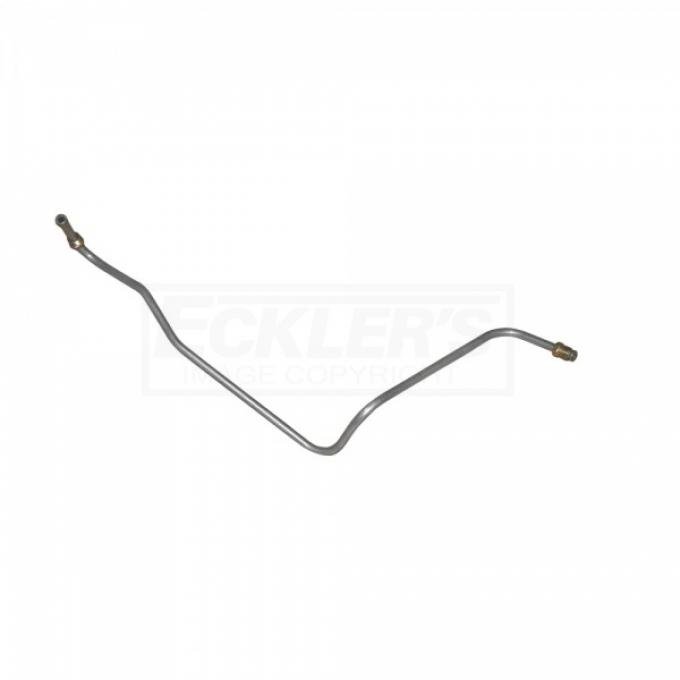Corvette Fuel Pump Lines To Carburetor, 390 HP, Three Line, Stainless Steel 1967