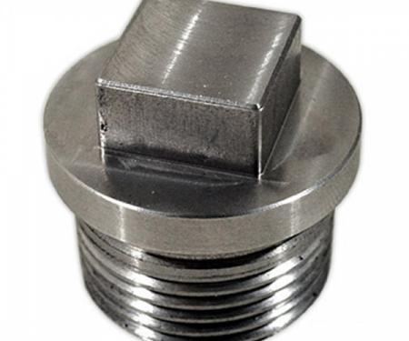 Corvette Rear End Drain Plug, Stainless Steel, 1965-1979