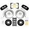 Corvette Stingray Wilwood Aero6 Front Brake Kit, 6-Piston Caliper Slotted Rotors, 2014-2017