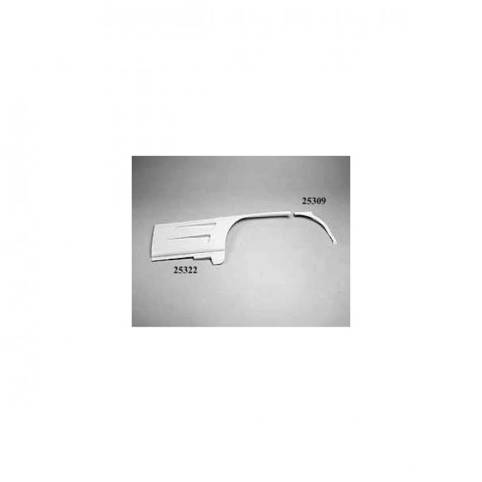 Corvette Front Side Fender Panel, Right, 1963-1964
