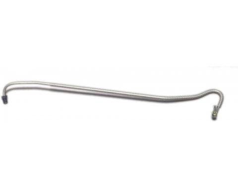 Corvette Brake Line, Proportioning Valve To Front Block, Left, Steel, 1974-1982