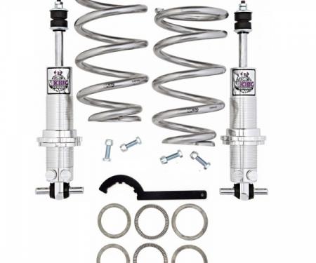 Corvette Shark Bite Front Coilover Suspension Kit, Double Adjustable Shocks, Big Block, 1963-1982