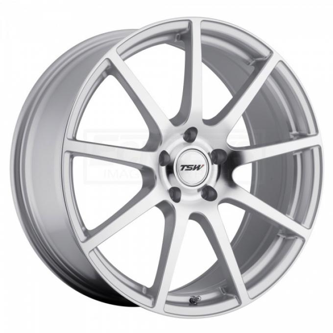 Corvette Wheel, Interlagos, 19x9'', Silver, One Piece Wheel, 1984-2017