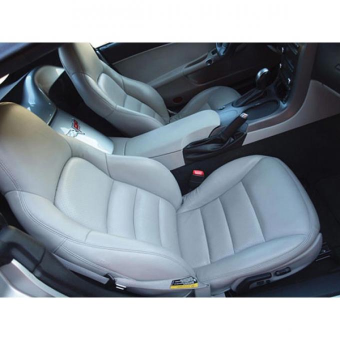 Corvette Seat Covers, Sport, 100% Leather, 2005-2011 | 05-11 Cashmere