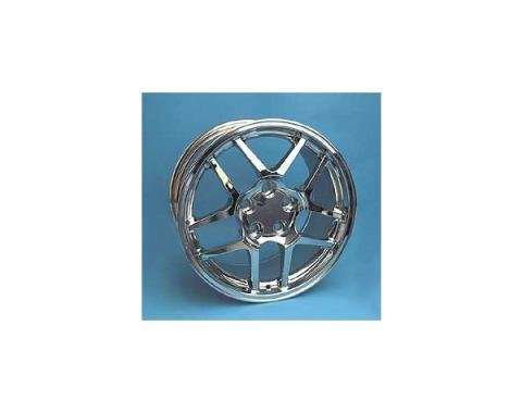 Corvette Reproduction Wheels, Z06, Chrome, 1997-2004