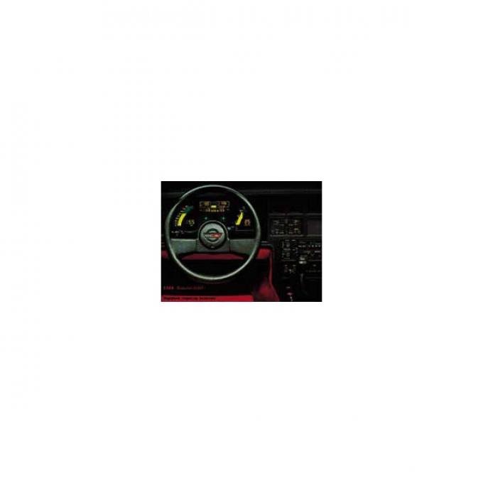 Corvette Instrument Cluster LCD Lens Replacements, 1984-1989