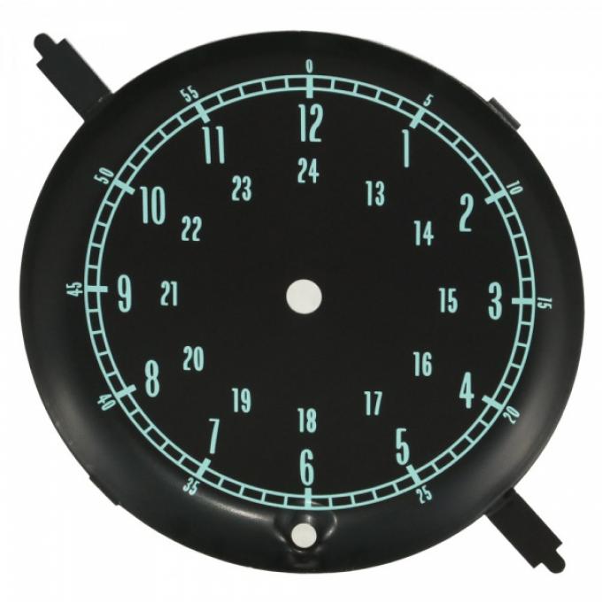 Corvette Clock Face, 1965-1967