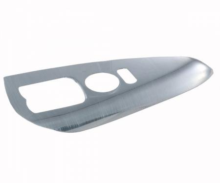 Corvette Door Trim, Brushed Aluminum, Left, 2005-2013