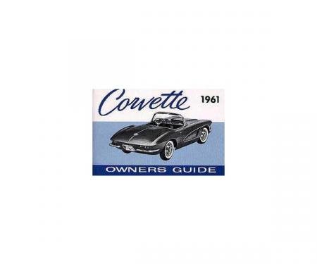 Corvette Owners Manual, 1961