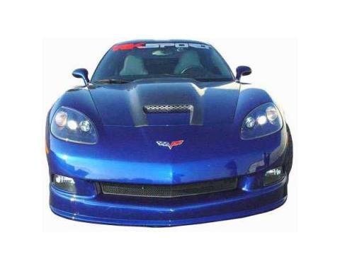 Corvette Fiberglass Hood, RKSport, Ram Air, 2005-2011