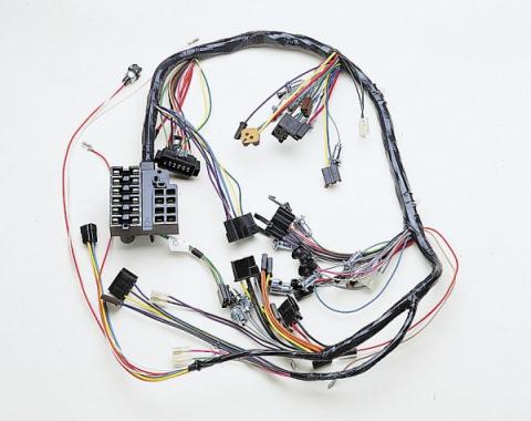 Corvette Harness, Dash with Backup Lamps, 1965-1966