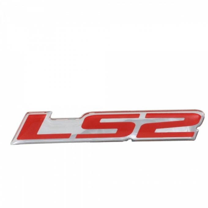 Corvette C6 Domed LS2 Emblem, C6 ZR1 Style, 2005-2007