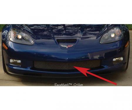 Corvette C6 Grand Sport Custom RaceMesh® Front Lower Valance Grille, 2010-2013