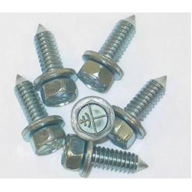Corvette Battery Access Panel Bolt Set W/Air, 19631967