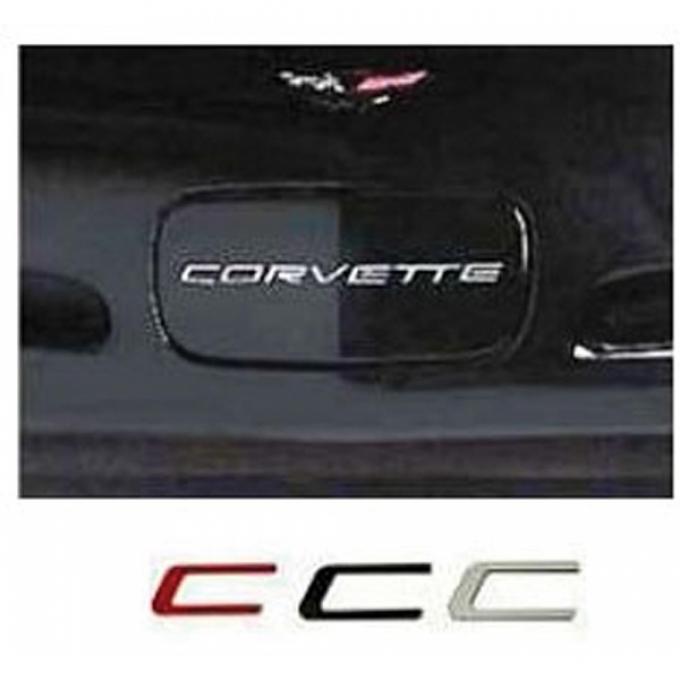 Corvette Bumper Lettering Kit, Front, 1997-2004