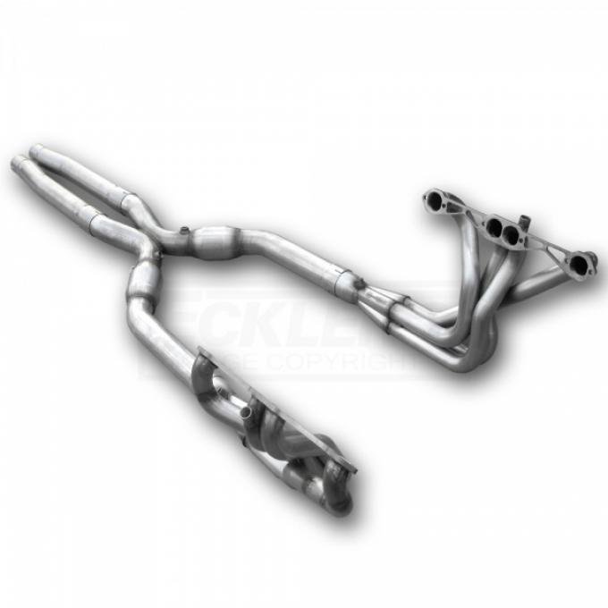 Corvette American Racing Headers 1-3/4 inch x 3 inch Full Length Headers With 3 inch X-Pipe Without Cats, Off Road Use Only, 1984-1996