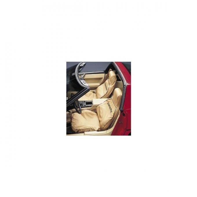 Covercraft Slipcovers, Gray, "Seat Saver"| SS588PCGY Corvette 1984-1988