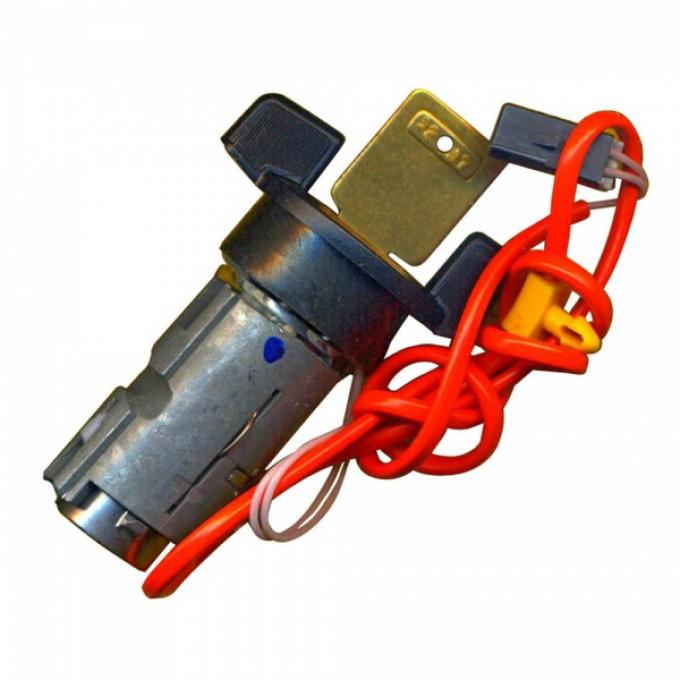 Corvette Ignition Lock, VATS,  WIth Automatic Transmission,With Key, 1986-1996