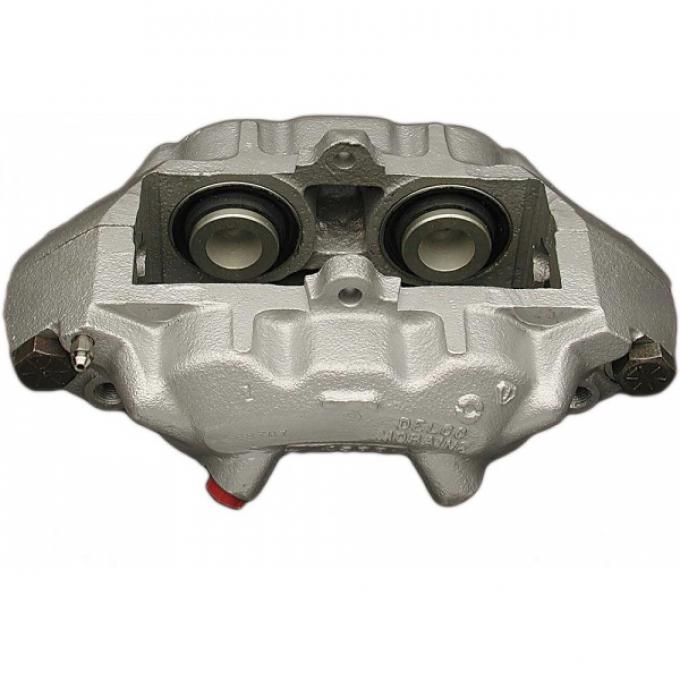 Corvette Brake Caliper, Left Front, Stainless Steel Sleeved Lip Seal, Remanufactured, 1965-1982