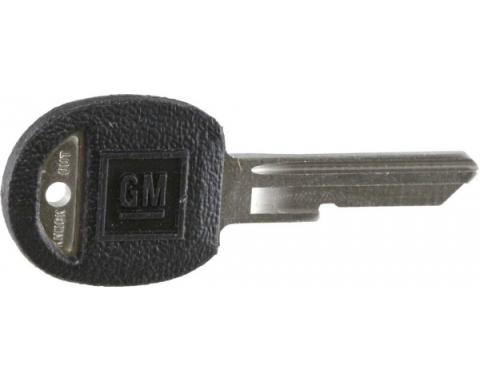 Corvette Door Key, Oval, Covered 1991-1996