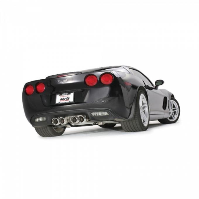 Corvette Borla Mufflers, Z06/ZR1, With Round Tips, "S" Series, 2006-2013