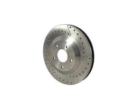 Stoptech Corvette Brake Rotor, Right, Front, High Performance, 1997-2004