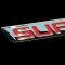 Corvette Badge, HP Number, For "HP Supercharged" Emblem, Bilet Chrome