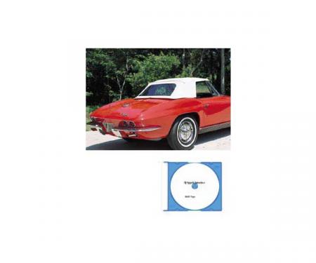 Corvette Convertible Top Installation DVD, 1963-1967
