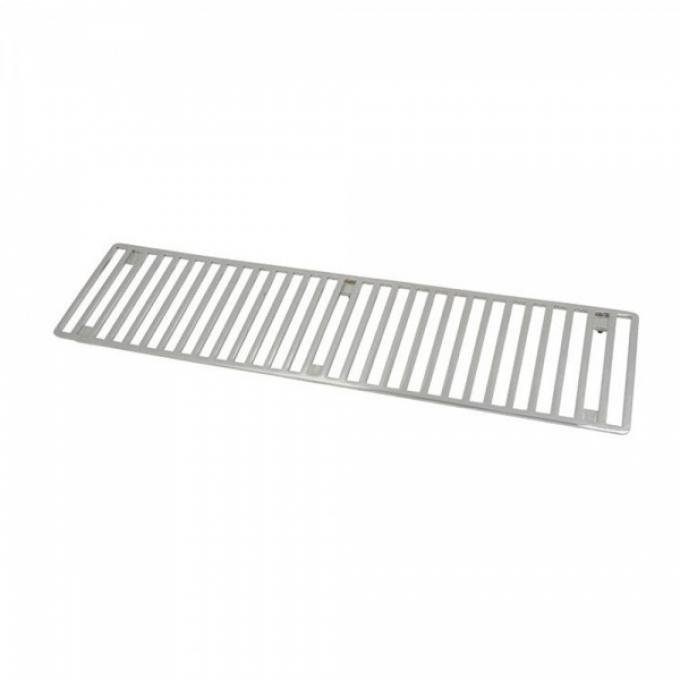 Corvette Hood Grille, Rear Chrome, 1973-1976