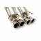 Corvette B&B PRT Performance Exhaust, Z06/ZR1,PRT With QuadRound Tips,2006-2013