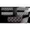 Corvette C6 Grand Sport Custom RaceMesh® Front Side Fender Grilles, 2010-2013