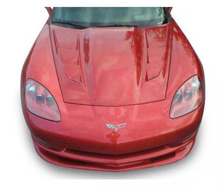 Corvette Hood, Supercharger, Vented, 2005-2013