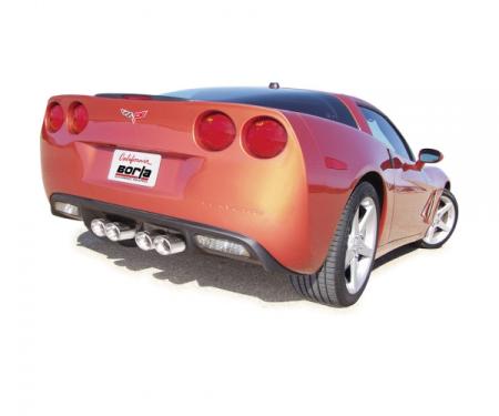 Borla Exhaust System C6 S-Type II Stainless Steel Cat Back Exhaust| 140452 Corvette 2005-2008