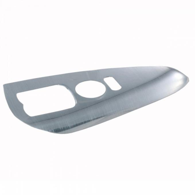 Corvette Door Trim, Brushed Aluminum, Left, 2005-2013