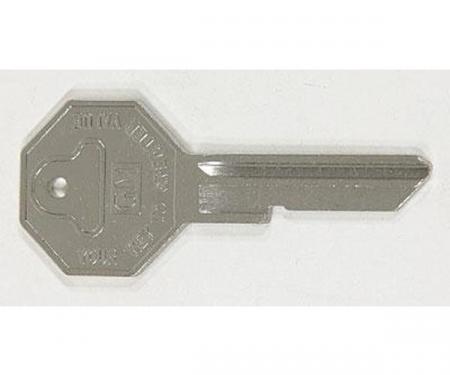 Corvette Key Blank, Hex C, 1968