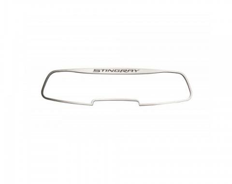 American Car Craft "Stingray"  Rear View Mirror Trim, Auto Dim Mirrors| 051008 Corvette Stingray 2014-2017