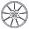 Corvette Wheel, Interlagos, 20x10.5'' Silver, One Piece Wheel, Rear Only, 1984-2017