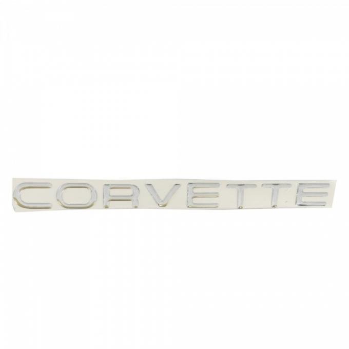 Corvette Front Bumper Letters, 1984-1990