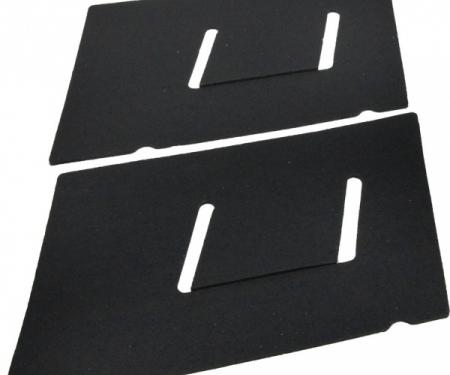 Corvette Bumper Brace Seals, Front, 1968-1972