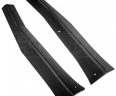 Corvette Door Opening Rear Sill Extensions, 1988-1996