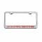 American Car Craft Rear License Plate Frame With "Corvette" Lettering| 25-387125 Corvette Stingray 2014-2017