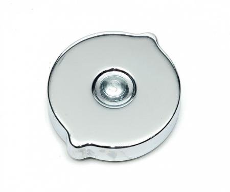 Corvette Oil Filler Tube Cap, 327 Chrome, 1966-1968