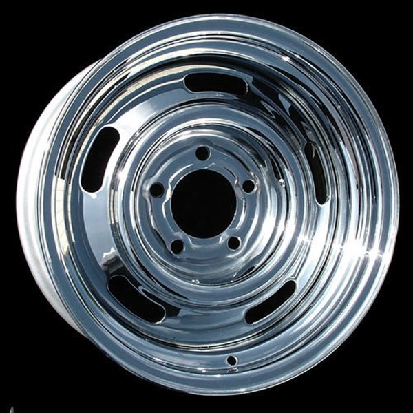 Corvette Rallye Wheel, Chrome 15X8, 1969-1982 | Motor City Vettes