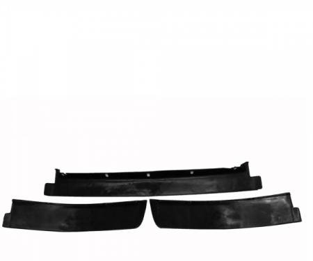 Corvette Front Spoiler, 3 Piece Kit, 1985-1990