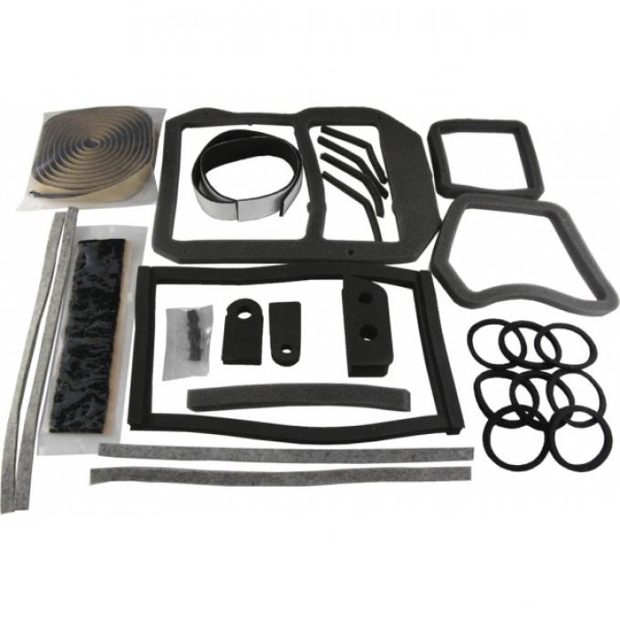Corvette Heater Box Seal / Gasket Kit with Air Conditioning, 1978-1982