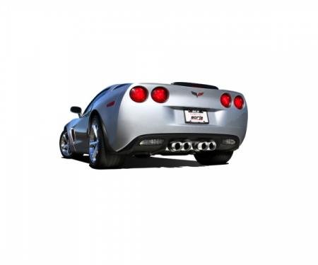 Borla Exhaust Systems S-Type II Stainless Steel Cat Back Exhaust With X-Pipe| Corvette C6 2009-2011