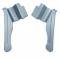 CA 1974-1975 Chevrolet Corvette Rear Quarter Panels Convertible with Shoulder Harness 74L